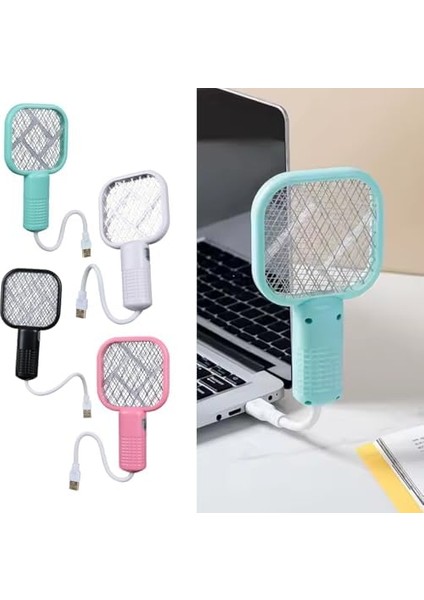 Güncelçarşı 1 Adet USB Sinek Öldürücü Mini Raket Uv Mor Işıklı Elektrikli Sivrisinek Öldürücü, Powerbank, Adaptör, Laptop Vb. Güç Alabileceği Her USB Girişte Çalışır modelleri