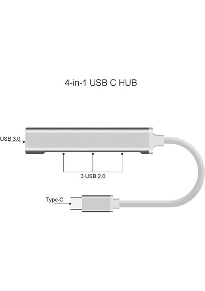 USB 3.1 Den 4 Adet USB 3.0 Hub USB Çoğaltıcı Otg Çoğaltıcı Adaptörü fiyatları