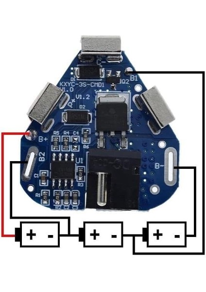 Bms 3s 12.6V 6A modelleri