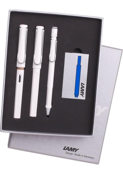 Safari Beyaz Kalem Seti Tb-3pb