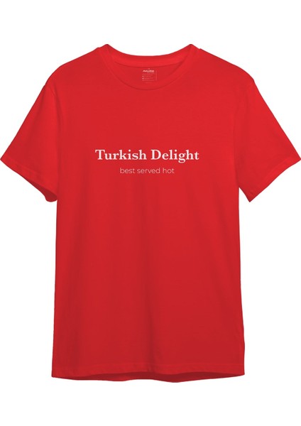 Turkish Delight Tişört - Kırmızı
