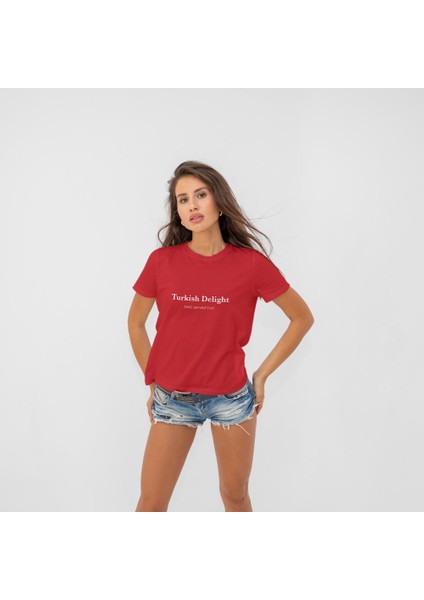 Turkish Delight Tişört - Kırmızı fiyatları