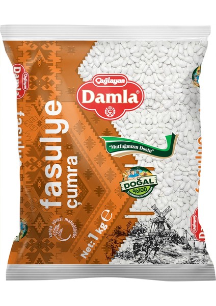 Damla Çumra Fasulye 1 kg