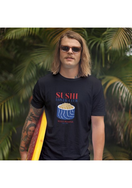 Sushi Lover Club Tişört - Siyah fiyatları