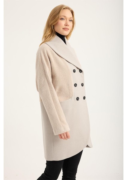 Katlı Yaka Kaban modelleri