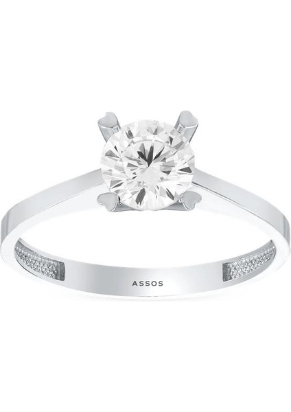 Altın Tektaş Yüzük - 14K