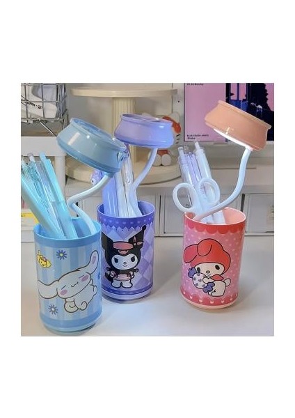 Kutu Sise Sekil-Masa-Lambasi-Kalemlik Sarjli