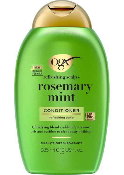 Biberiye ve Nane Özlü Saç Kremi, 385 ml