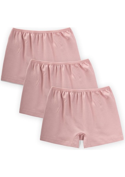 Üçlü Biyeli Kız Boxser 2-9 Yaş Pudra