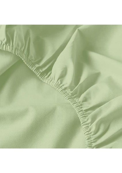 Çift Kişilik (160X200) Fitted Çarşaf ( Pastel Yeşil ) modelleri