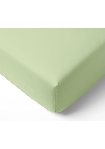 Çift Kişilik (160X200) Fitted Çarşaf ( Pastel Yeşil ) fırsatları