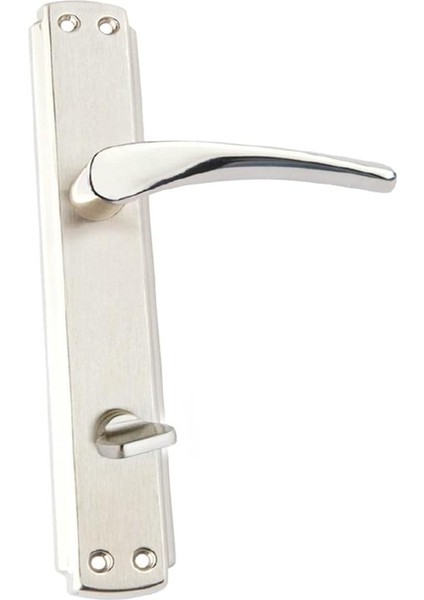 Mina Nikel Saten Kapı Kolu Wc