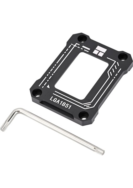 Thermalright LGA1851 Bcf Siyah Cpu Tutucu, Cpu Bükme Önleyici Sabit Braket, Kurulumu Kolay, Tam Fit Sabit Dikişsiz Kurulum, Tüm Alüminyum Alaşımlı Anot Kumlama Süreci, Intel 15. Cpu Tutucu
