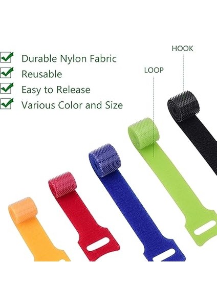 60 Adet Kablo Bağı, Tekrar Kapanabilir, Kablo Yönetimi, Çok Fonksiyonlu Cırt Cırtlı Kablo Bağı, Ayarlanabilir, Cırt Cırtlı Kablo Bağı, Ev, Ofis ve Büyük Veri Merkezleri Için Uygundur, 3 Boyut fiyatları