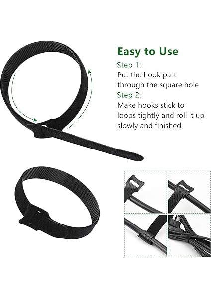 60 Adet Kablo Bağı, Tekrar Kapanabilir, Kablo Yönetimi, Çok Fonksiyonlu Cırt Cırtlı Kablo Bağı, Ayarlanabilir, Cırt Cırtlı Kablo Bağı, Ev, Ofis ve Büyük Veri Merkezleri Için Uygundur, 3 Boyut fırsatları