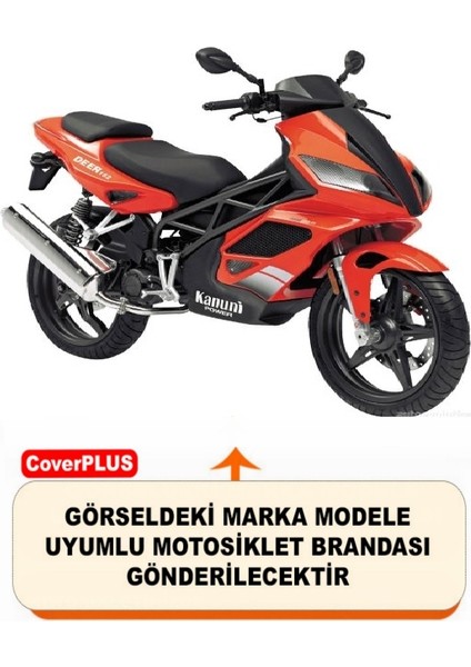 Kanuni Deer 152 Branda (Arka Çanta Uyumlu) Motosiket Brandası (Siyah Renk) Motor Örtüsü Çadır Su Geçirmez Motosiklet Kılıfı Motor Brandası fiyatları