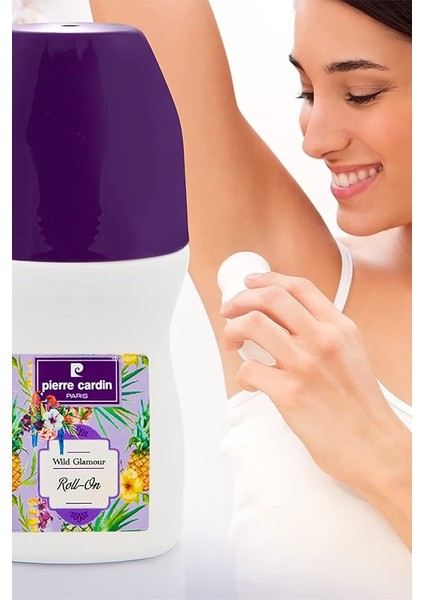 Cardin Wild Glamour 48 Saat Etkili Antiperspirant Roll-On Deodorant - 50 ml