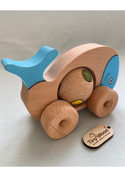 Ahşap Oyuncak Balina Sevimli Mavi Balina Bebek ve Çocuk Oyuncağı fiyatları