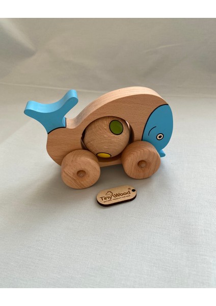 Ahşap Oyuncak Balina Sevimli Mavi Balina Bebek ve Çocuk Oyuncağı modelleri