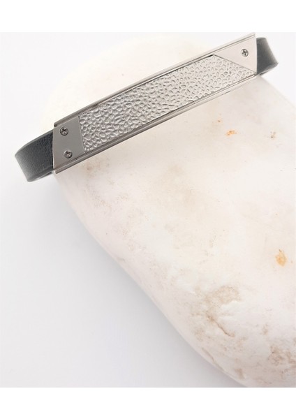 Mat Görünümlü Çelik-Deri Bileklik fiyatları