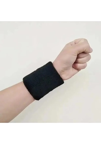 10 cm Havlu Bileklik El Bilekliği Futbol Basketbol Tenis Ter Bandı Çiftli Sporcu Bilekliği 2 Adet fiyatları
