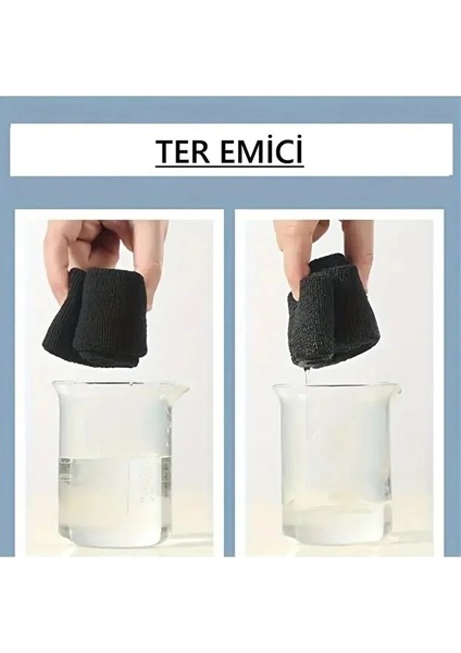 10 cm Havlu Bileklik El Bilekliği Futbol Basketbol Tenis Ter Bandı Çiftli Sporcu Bilekliği 2 Adet indirimleri