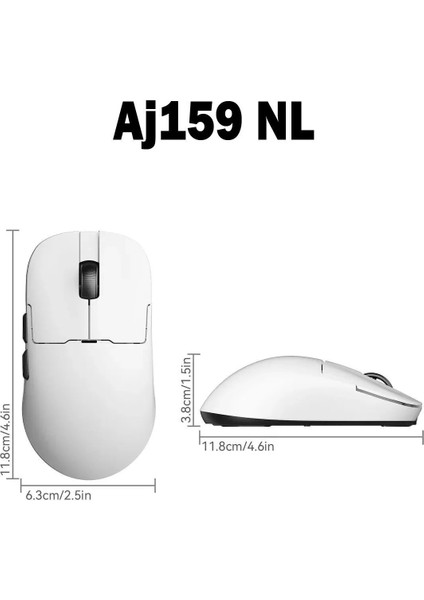 AJ159 Nl Near-Link 3 Modlu 1000hz 12.000 Dpı 400 Mah Batarya Paw 3311-YENI Nesil Bağlantı Modu indirimleri