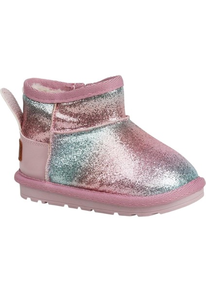 Shasta Kız Çocuk Içi Kürklü Simli Fermuarlı Bot (21-25 Numara) modelleri