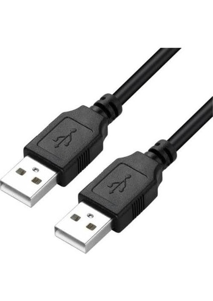 4652 0.3 Metre Iki Ucu Erkek USB Uzatma Kablosu 1 Metre Uzatıcı Iki Ucu Erkek Parazit Önleyici Filtre 12MBPS Ileetişim Hızı 2XAWG24 2XAWG28 (0.30 Metre)
