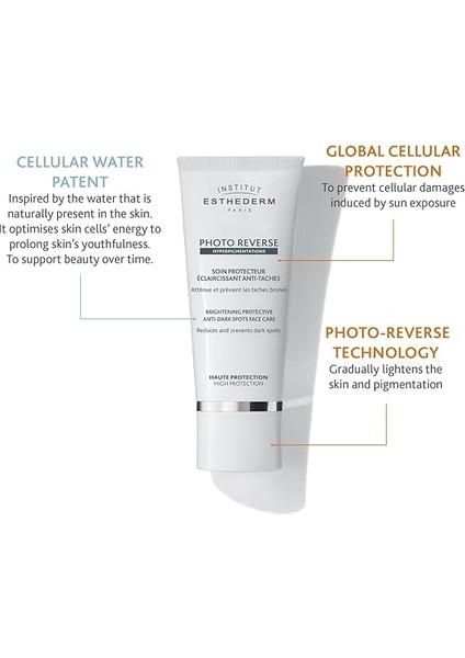 Esthederm Photo Reverse - Leke Karşıtı Güneş Kremi 1 Paket(1 x 50 Ml) fiyatları