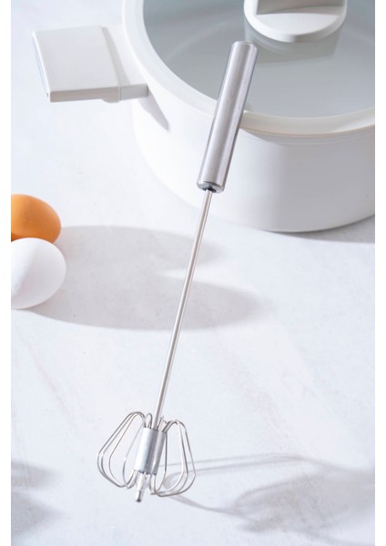 Evero Manuel Çelik Çırpıcı - 30 cm