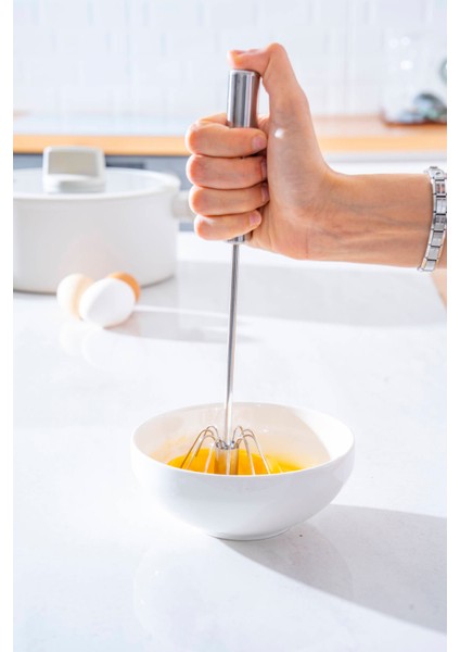 Evero Manuel Çelik Çırpıcı - 30 cm