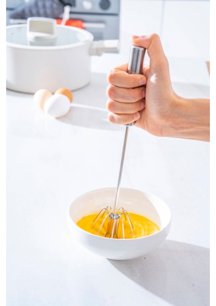 Evero Manuel Çelik Çırpıcı - 30 cm