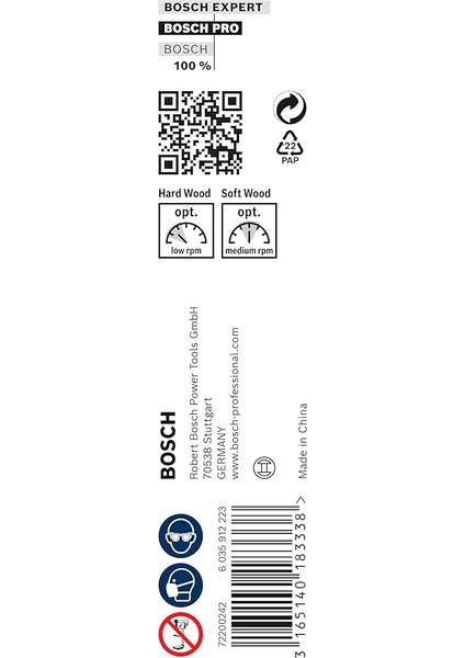 Professional Matkap ve Kırıcı Delici Uçları, Ahşap Matkap, Gri, 1 Adet fırsatları