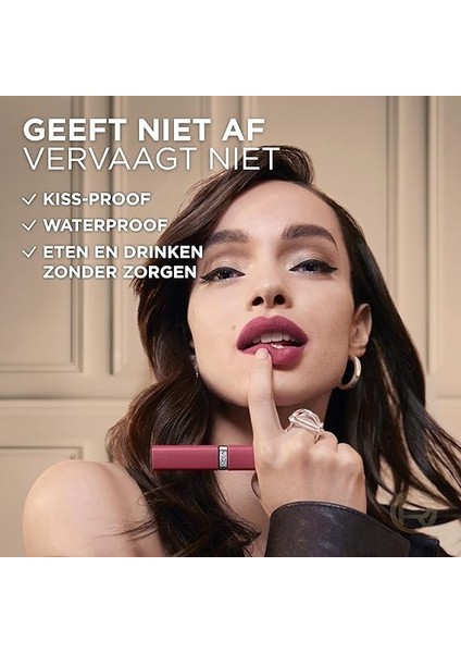 Parıs Infaillible Matte Resistance Likit Mat Ruj - 120 Major Crush indirimleri