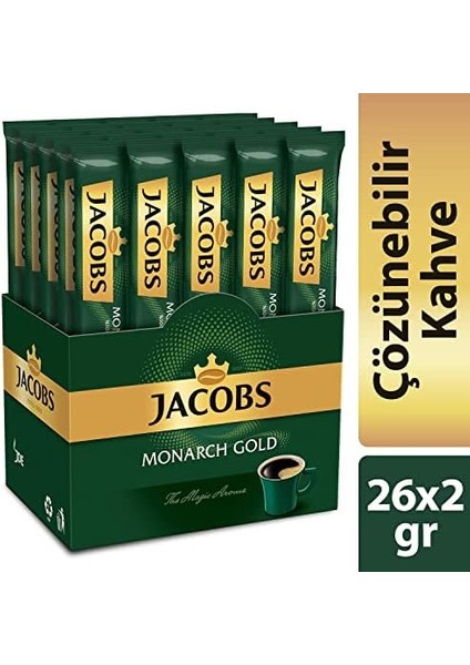 Jacobs Monarch Gold 2 gr 26'lı Paket fiyatları