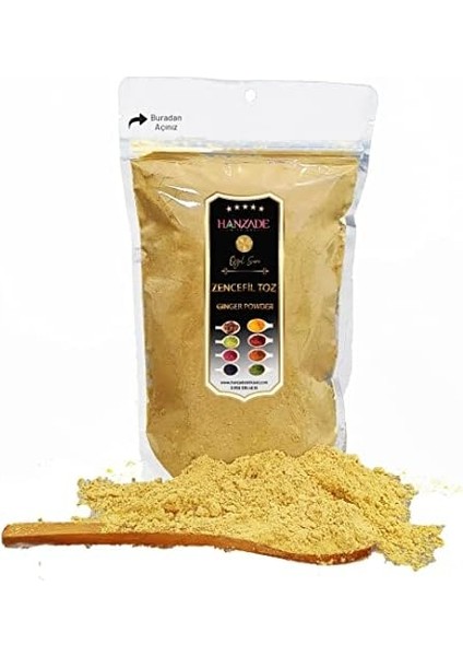 Hanzade Bitkisel Zencefil Toz 250 gr fiyatları