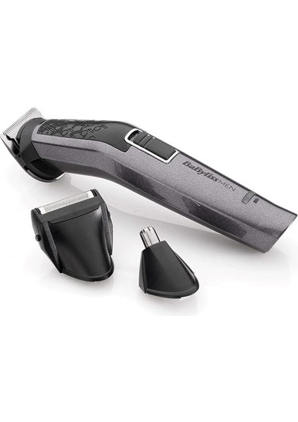 Yüz & Vücut Bakım Kiti, Carbon Titanium, 10 Başlık, Karbon Titanyum Bıçaklar, Kablosuz Kullanım, MT727E modelleri