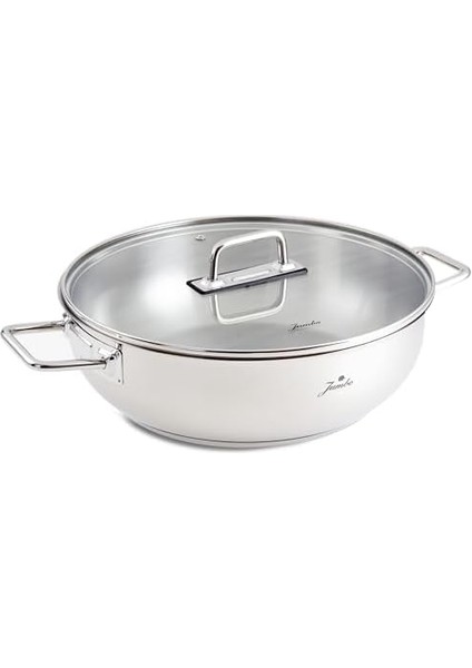 Elya Çelik Basık Tencere 30 cm modelleri