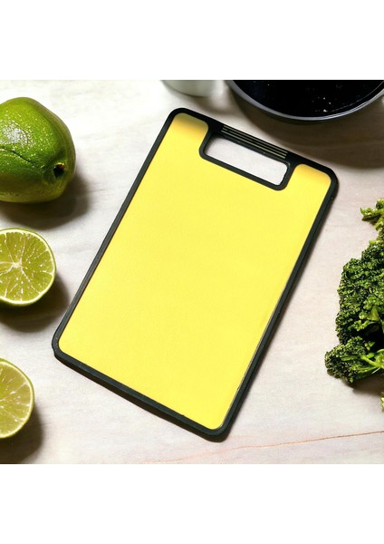 Meyve ve Et Kesme Tahtası- Fosforlu Sarı 29 cm