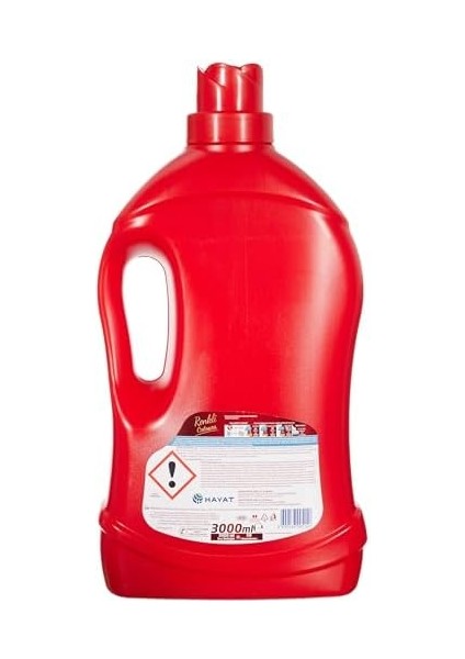 Bingo Sıvı Çamaşır Deterjan Bakım Renkli 50 Yıkama, 3000 ml modelleri