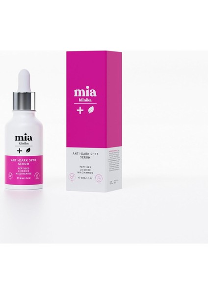 Mia Klinika Cilt Tonu Eşitlemeye Yardımcı Aydınlatıcı Leke Serumu 30 ml