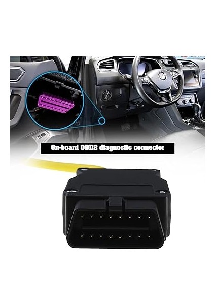 In Your Mind Enet Obd2 RJ45 Kablosu 2m Ethernet Kablosu Ethernet Konnektör Araçları Obdıı Arayüzü Kablosu Araç Teşhis Kodlama Için F-Serisi Teşhis fiyatları