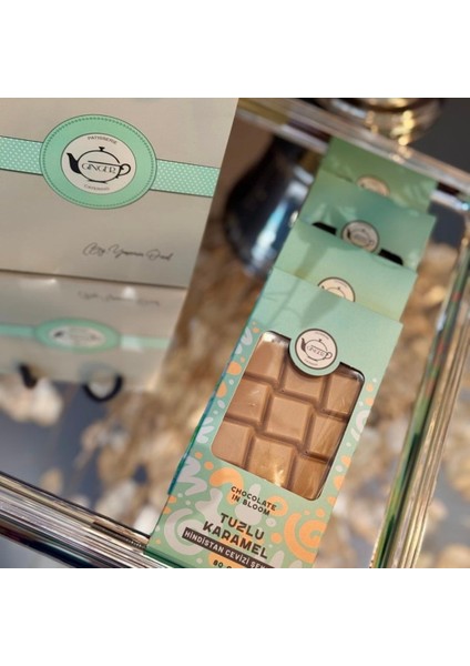 Chocolate In Bloom - Tuzlu Karamel Tablet Çikolata (80 Gr) modelleri