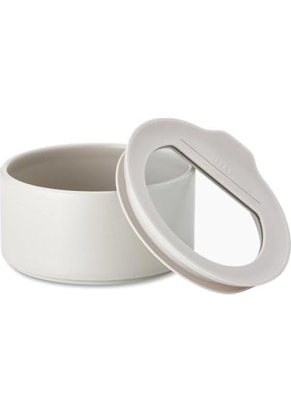 Fika One Seramik Saklama Kabı Buz Beyaz 600 ml D-NEONE060-01 modelleri