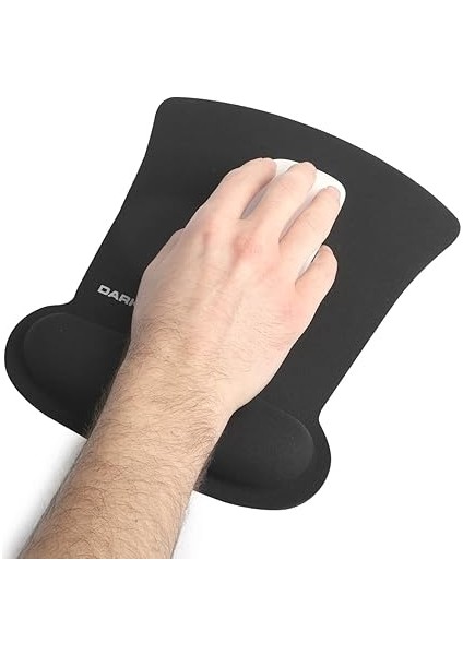 DK-AC-MPE01 Ergopad Bilek Destekli Mousepad, 250X200X20 Mm, Siyah fırsatları