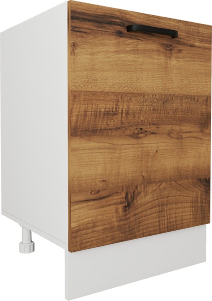 Napoli Evye Dolabı Ayaklı Evye Modül Dolap 60 cm