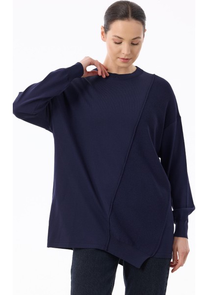 21872 Örgü Detaylı Rayon Tunik modelleri