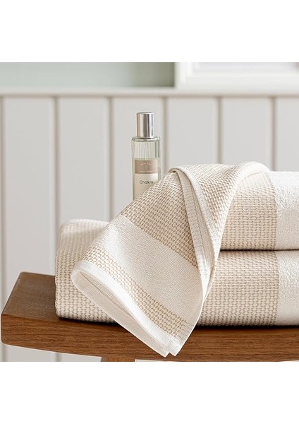 Albera Yüz Havlusu 50X90 Cm, Natural-Bej fiyatları