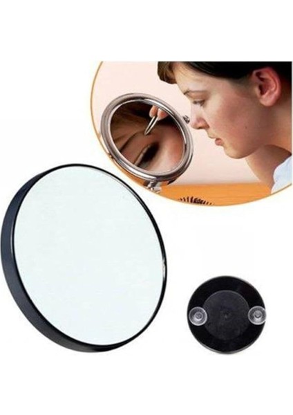 10X Büyüteçli Vantuzlu Pratik Kullanışlı Makyaj Lens Traş Aynası modelleri